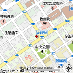 商工会議所会館周辺の地図