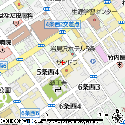 谷口青果店周辺の地図