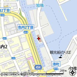 北海道港運協会周辺の地図