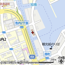 北海道港運協会周辺の地図