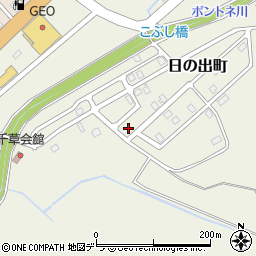 北海道岩見沢市日の出町36-5周辺の地図