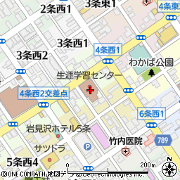 岩見沢青年会議所事務局周辺の地図