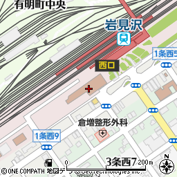 株式会社セキュメント　岩見沢事業所周辺の地図