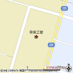 株式会社鈴木商会　道央支店石狩事業所周辺の地図