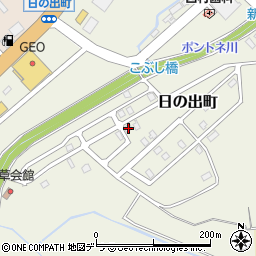 北海道岩見沢市日の出町36-41周辺の地図