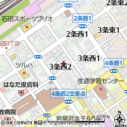 株式会社北海道第一興商　岩見沢営業所周辺の地図