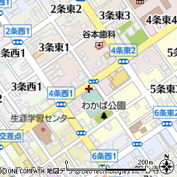 岩見沢ロータリークラブ周辺の地図