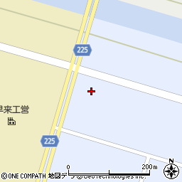 株式会社札幌パーツ　石狩工場周辺の地図