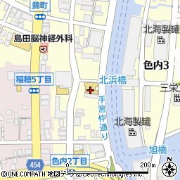 小樽　ＧＯＬＤＳＴＯＮＥ周辺の地図