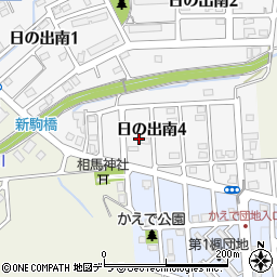 北海道岩見沢市日の出南4丁目2周辺の地図