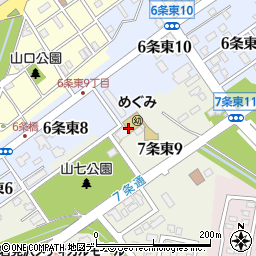 札幌開発建設部岩見沢河川事務所周辺の地図