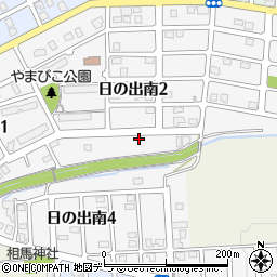 北海道岩見沢市日の出南周辺の地図