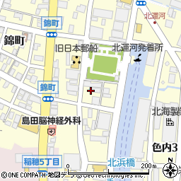 北海道ニチモウ株式会社　小樽営業所周辺の地図