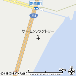 佐藤水産株式会社　営業部周辺の地図
