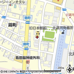 北海道小樽市色内3丁目7周辺の地図