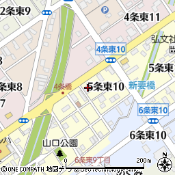 ニック株式会社 北海道中央営業所周辺の地図
