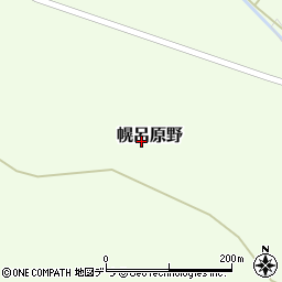 北海道鶴居村（阿寒郡）幌呂原野周辺の地図