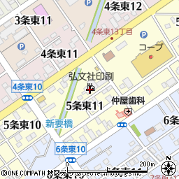 弘文社印刷周辺の地図