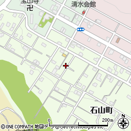 北海道小樽市石山町35-18周辺の地図