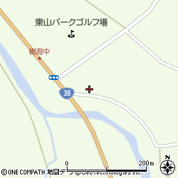 北海道富良野市東山546-4周辺の地図