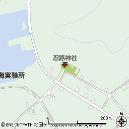 忍路神社周辺の地図