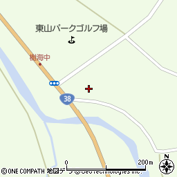 北海道富良野市東山546周辺の地図