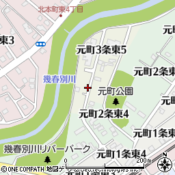 〒068-0056 北海道岩見沢市元町三条東の地図