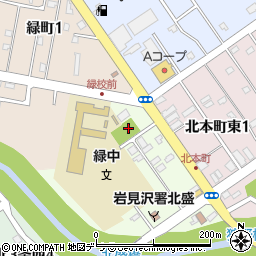 北本町公園周辺の地図