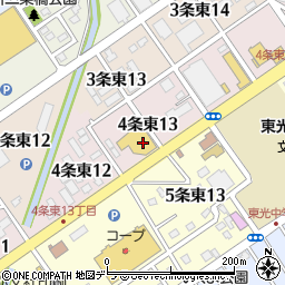 札幌トヨペット岩見沢店周辺の地図