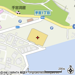 ＤＣＭ手宮店周辺の地図