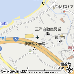 小樽自動車協会周辺の地図