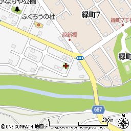 西川町あかしや公園周辺の地図