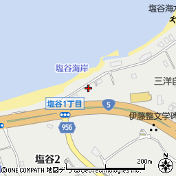 小樽市漁協第九区集会所周辺の地図