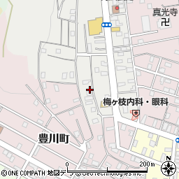 北海道小樽市梅ケ枝町4周辺の地図