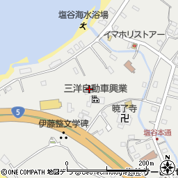 札幌地方自動車整備振興会小樽支部周辺の地図