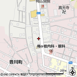 北海道小樽市梅ケ枝町3-19周辺の地図
