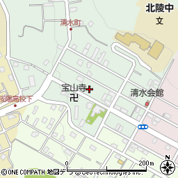 北海道小樽市清水町8-5周辺の地図