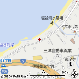 堀内水産食品文庫歌加工場周辺の地図