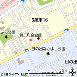 北海道岩見沢市５条東16丁目93周辺の地図
