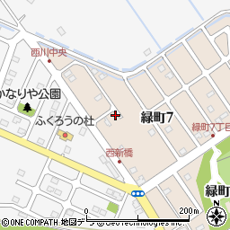 つぼみ公園周辺の地図