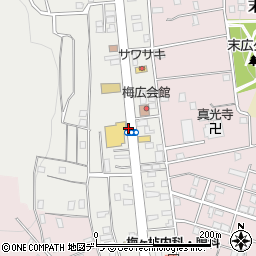 梅広会館周辺の地図