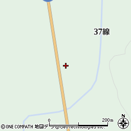 北海道釧路市阿寒町中徹別３７線周辺の地図