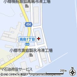 小樽市役所　産業港湾部公設水産地方卸売市場管理室周辺の地図