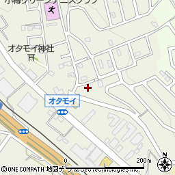 北海道小樽市オタモイ1丁目13-2周辺の地図