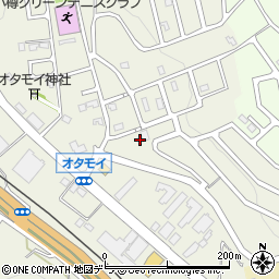 北海道小樽市オタモイ1丁目13-3周辺の地図
