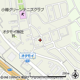 北海道小樽市オタモイ1丁目13-11周辺の地図
