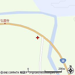 北海道富良野市東山462-1周辺の地図