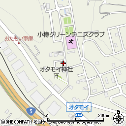 北海道小樽市オタモイ1丁目10-6周辺の地図