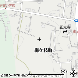 北海道小樽市梅ケ枝町19周辺の地図