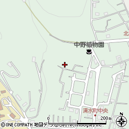 北海道小樽市清水町周辺の地図